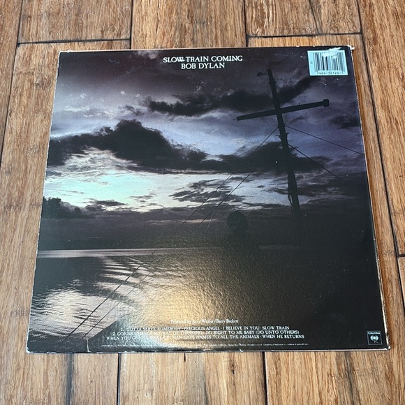 Bob Dylan Slow Train Coming Vinyl Record LP 1979 CBS Records - Picture 2 of 9